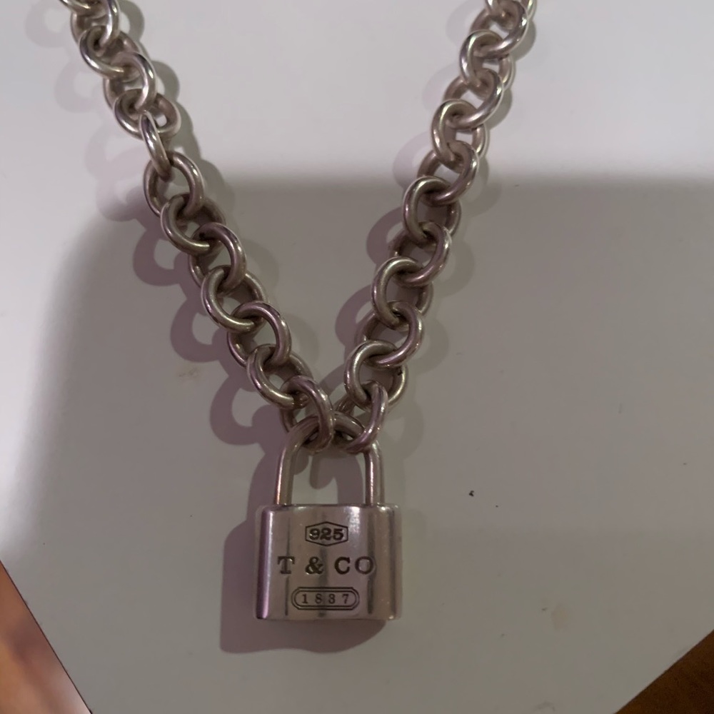 Tiffany & Co 1837 Lock Necklace